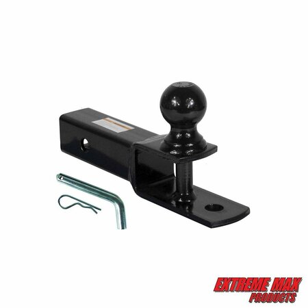 EXTREME MAX Extreme Max 5001.1383 3-in-1 ATV Ball Mount with 2" Ball - 2" Shank 5001.1383